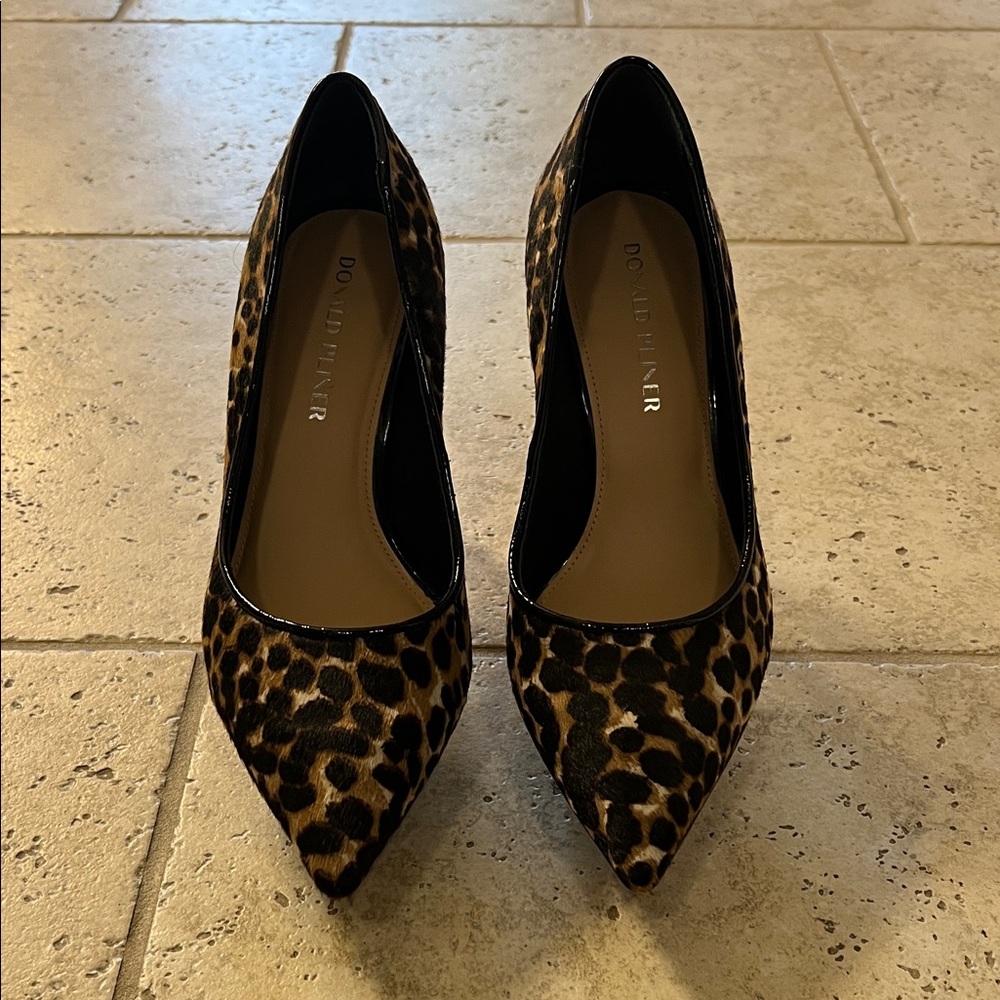Donald J. Pliner Leopard Print Heels